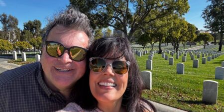 I take cemetery walks with my husband every day. It has changed our lives in more ways than we expected.