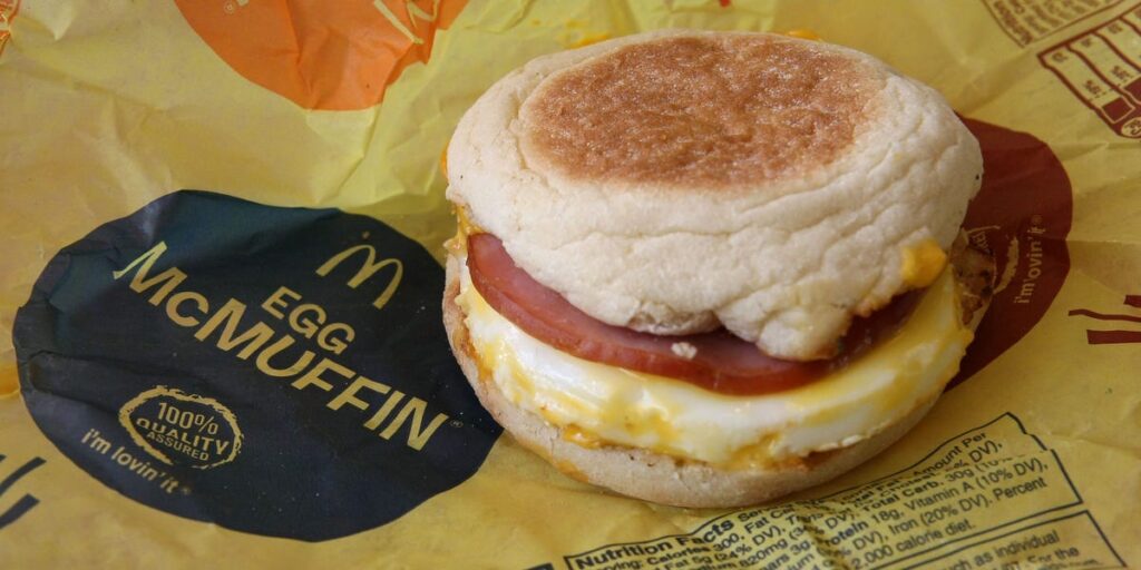 McDonald’s is promoting a  Egg McMuffin during sky-high egg prices — and it could pay off big-time