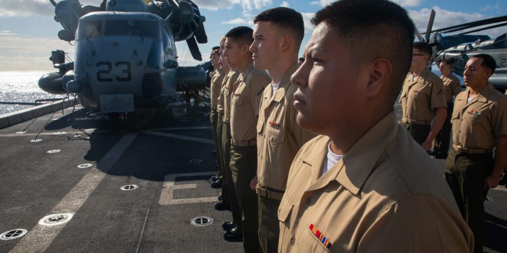 Pentagon Marines are annoyed by an ‘odd’ uniform change they say will drive up dry-cleaning bills