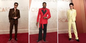 The best-dressed men at the 2025 Oscars