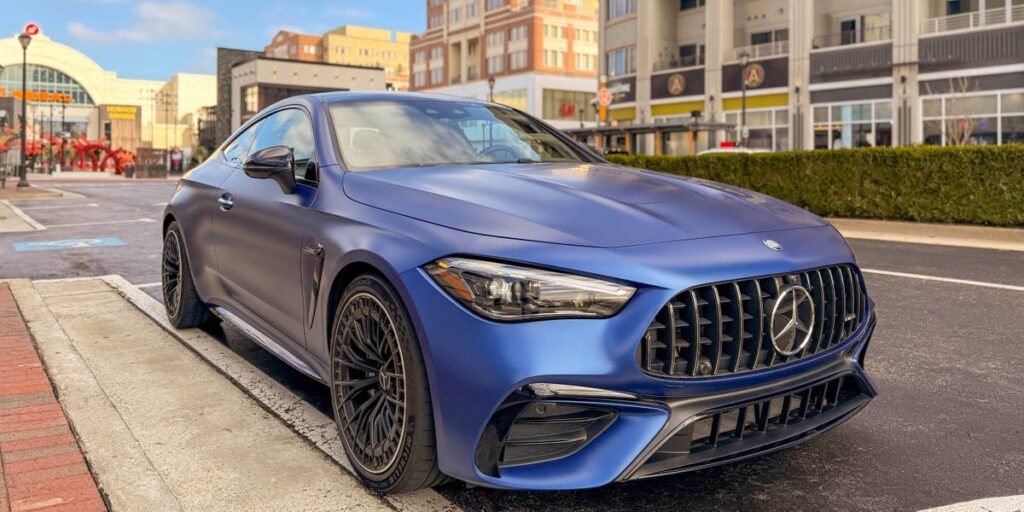 Mercedes’ latest AMG coupe is a blast to drive — but I couldn’t stop wishing for a real V8