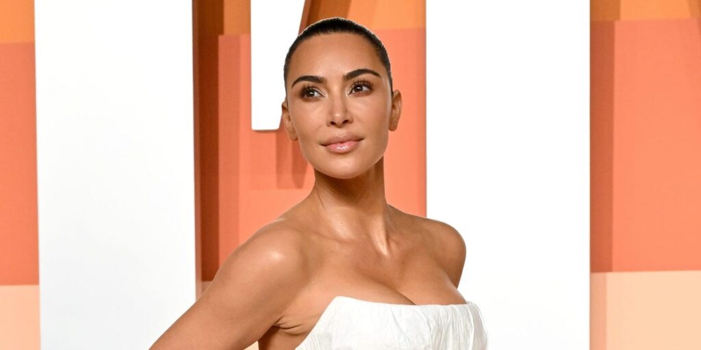 Kim Kardashian posts photo shoot with a Tesla Cybertruck and Optimus robot