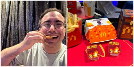 I tried McDonald’s new Minecraft meal. The food didn’t impress me, but the packaging and collectibles won me over.