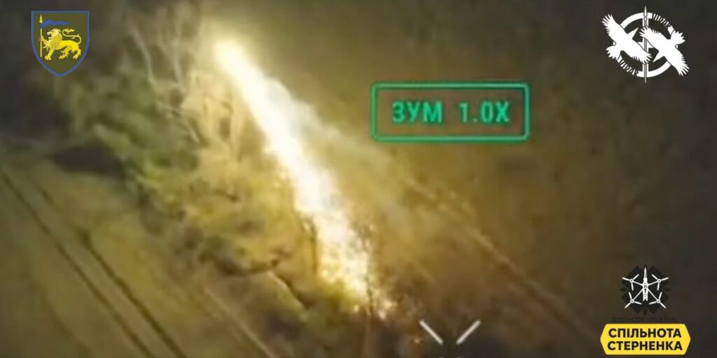 This molten thermite drone ammo burns through damaged Russian tanks at over 3000 degrees to make sure they stay dead