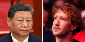 Xi Jinping used ‘a human Chinese wall’ of soldiers to block eye contact between him and Mark Zuckerberg, new book says