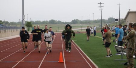 US Army Officer Sets New World Record for Mile Run in Bomb Suit