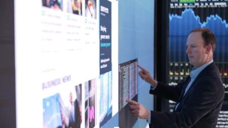 At This  Billion Ohio Advisory, Financial Planning Comes With A Wall Of Touch Screens And A Dose Of AI
