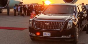 Photos: Inside Presidential Limousine Nicknamed ‘the Beast’