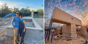 A Couple Spent 0,000 Building a Shipping Container Home