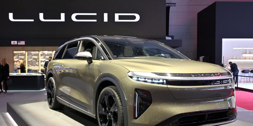 Lucid’s CEO Says Other Automakers Asking About Using Its Arizona Factory