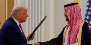 Trump, Elon Musk, and Top CEOs’ Visit to Saudi Arabia in Pictures