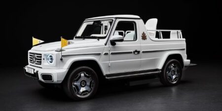 Mercedes-Benz Electric Vehicle Is Latest to Serve As Popemobile