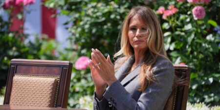 Melania Trump Calls AI and Social Media ‘Digital Candy’ at WH Event