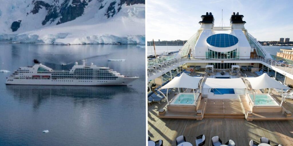See on Board a Luxury Cruise Ship Sailing Around the World in 145 Days