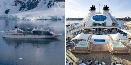 See on Board a Luxury Cruise Ship Sailing Around the World in 145 Days