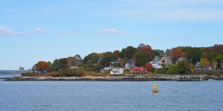 Took Day Trip to Island in Maine Using  Ferry: Peaks Island