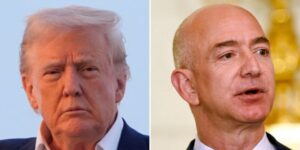 Trump Says Bezos Removed Tariff Info From Amazon Listings After Call