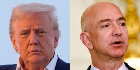 Trump Says Bezos Removed Tariff Info From Amazon Listings After Call