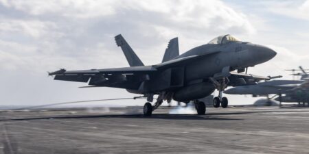 US Aircraft Carrier in Red Sea Fight Lost Third  Million Jet