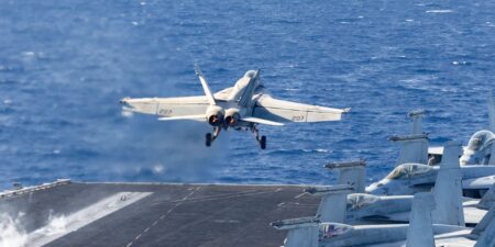 US Planes Launched ‘Largest Airstrike’ From Aircraft Carrier: Admiral