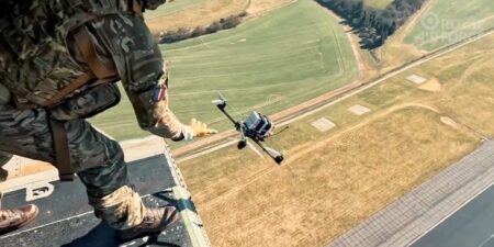 Video Shows Royal Air Force Test-Launching Drones From Chinook Chopper