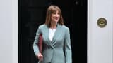 U.K.Chancellor of the Exchequer Rachel Reeves leaves 10 Downing Street ahead of PMQs in the House of Commons in London, United Kingdom on June 11, 2025.