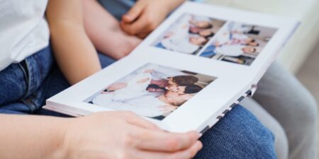 Looking at Family Photos Helped My Kids Process Grief