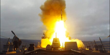 US Warships Fire Top Missile Interceptors at ‘Alarming Rate’: Admiral