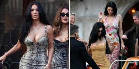 What the Kardashians, Jenners Wore to the Bezos Wedding