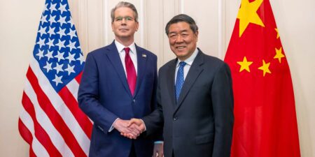 Top Trump Officials Will Face Off With China’s Negotiators in London