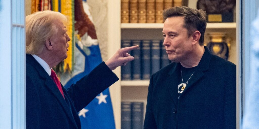 Trump-Musk Feud Is Painfully Awkward for the GOP
