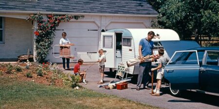 Vintage Photos of Cross-Country Road Trips in America in the 1960s