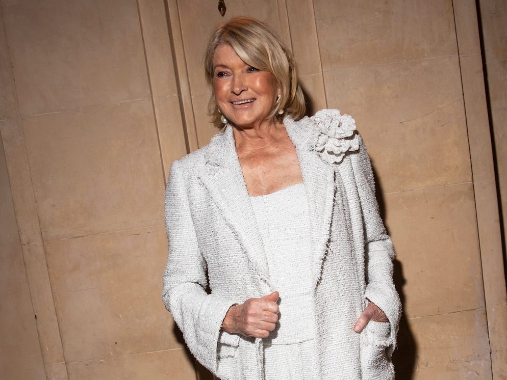 Martha Stewart attends the FGI Night of Stars in New York City on October 17, 2023.