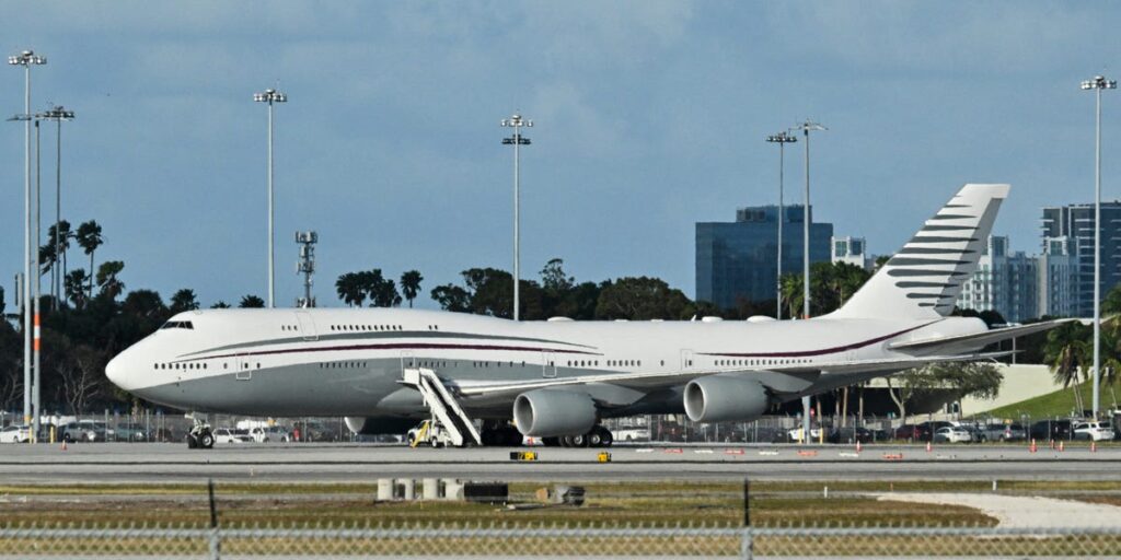 ICBM Funds to Be Used on 0 Million Refit for Trump’s Qatari Jet