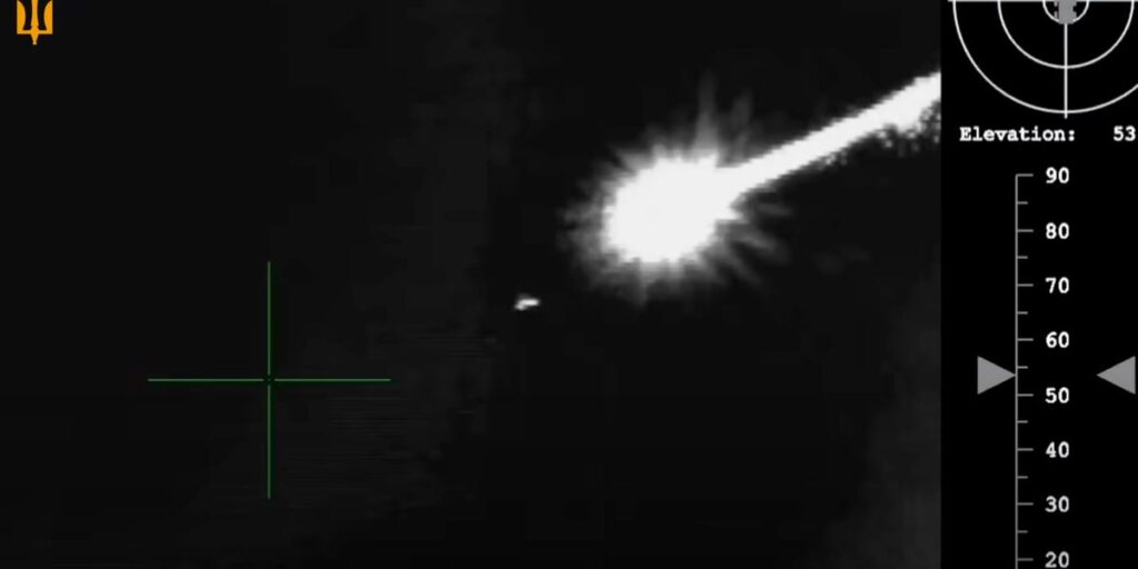 Video Shows Tweaked UK Fighter Jet Missile Scoring Russian Drone Kills