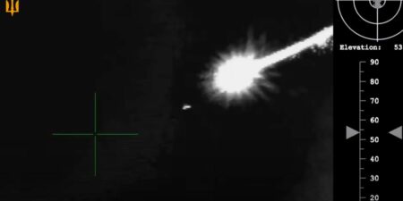 Video Shows Tweaked UK Fighter Jet Missile Scoring Russian Drone Kills