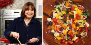 Ina Garten’s Greek Panzanella Salad Is an Easy Summer Recipe
