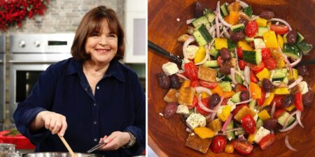 Ina Garten’s Greek Panzanella Salad Is an Easy Summer Recipe