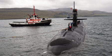 US Navy Nuclear-Powered Attack Submarine Sends Message With Unprecedented Stop