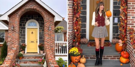 Woman Transformed Her Home With a Mudroom and Statement Archway