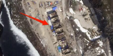 Satellite images show Russia building up its secret nuclear bases