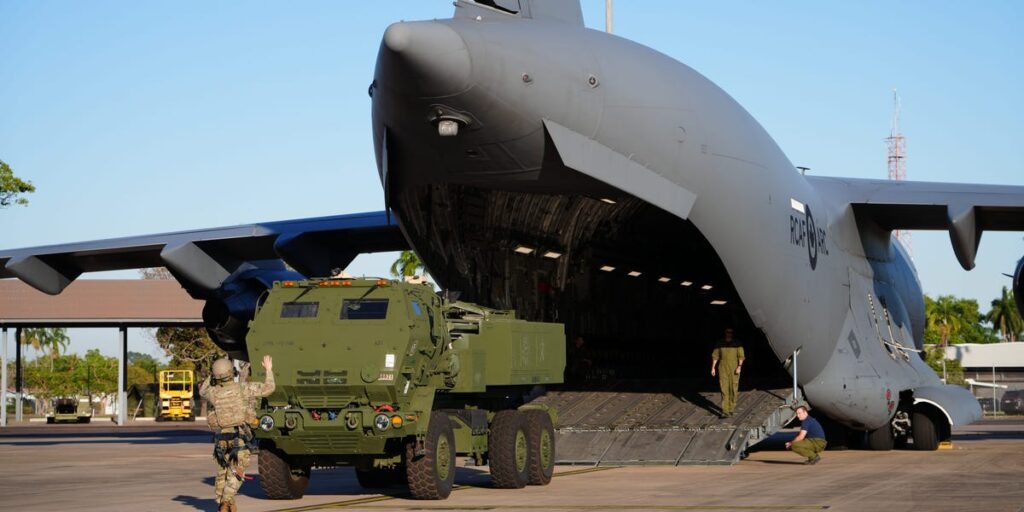 US Army, Allies Flew HIMARS in and Out for Fast, Far Strikes