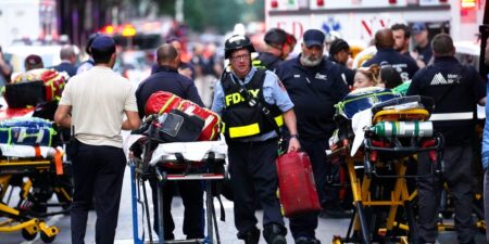 Shooting in New York City Office Building Leaves 4 Dead