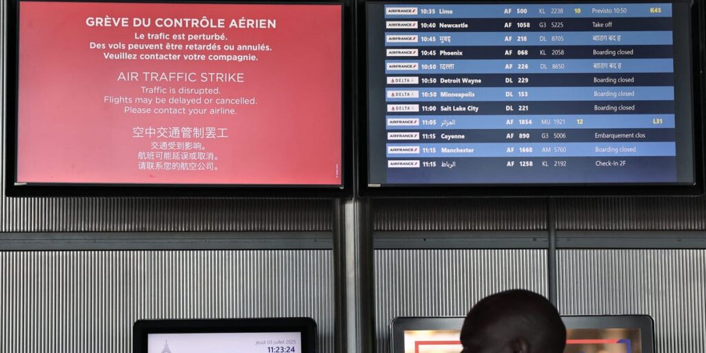 Flying to Europe This Summer? Look Out for Air Traffic Control Strikes