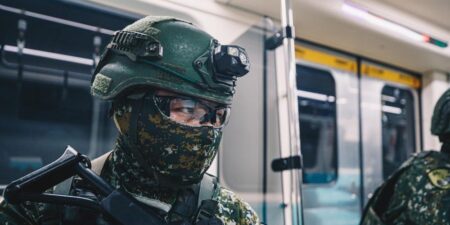Taiwan’s Forces Training to Ride the Subway to War If China Invades
