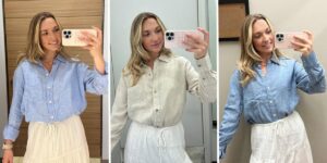 Trying on Work Tops at Gap, Old Navy, Banana Republic, Clear Winner