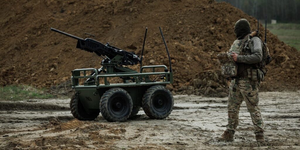 Ukraine Soldiers Use Ground Robots Like Adaptable Lego Sets: Operator