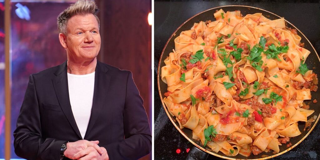 How to Make Gordon Ramsay’s Easy 15-Minute Bolognese Pasta