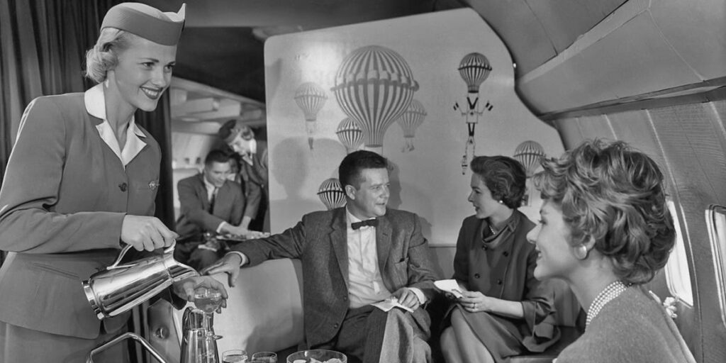 How Flying First Class Has Changed Over the Years: Photos