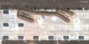 Image Shows New Russian Drone Launch Site Near Ukraine Front Lines